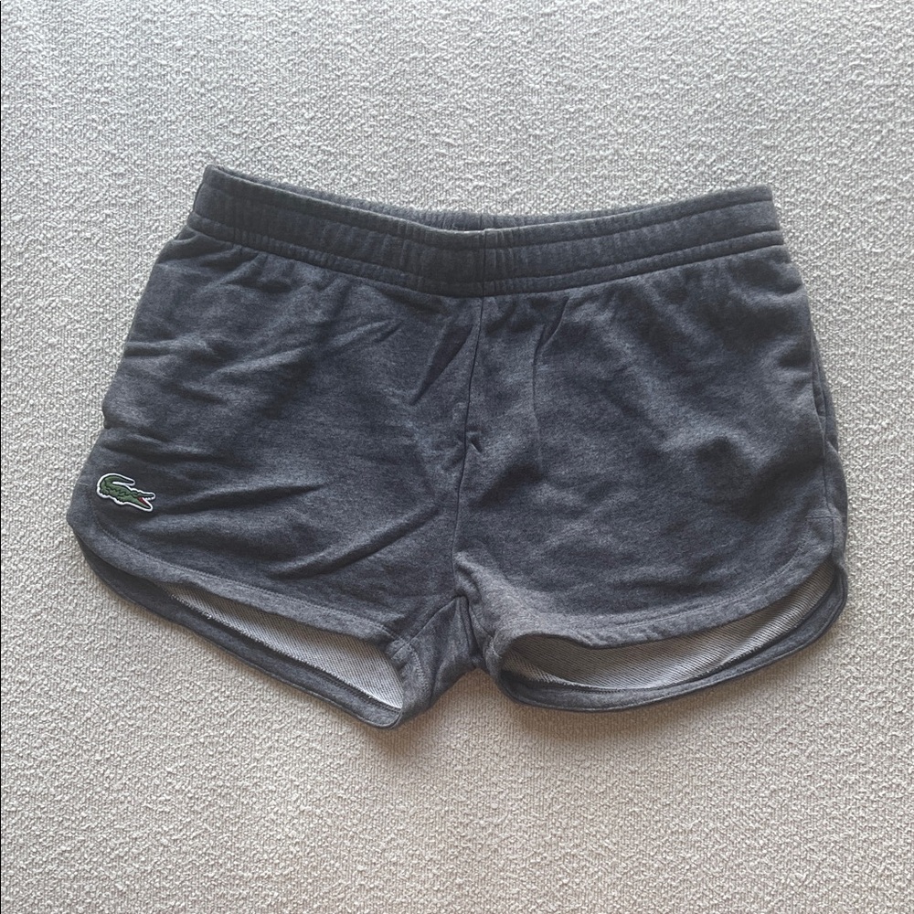 Lacoste Women's Athletic Charcoal Shorts
